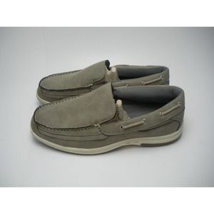 Deer Stags Men's Bowen in Grey, Size 9.0D Boat Shoes.